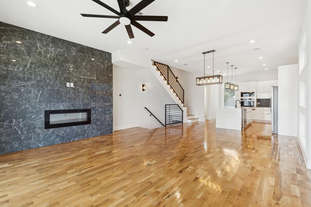 4119 Munger Avenue Dallas, TX 75204 - Photo 4 of 30 a view of empty room with wooden floor