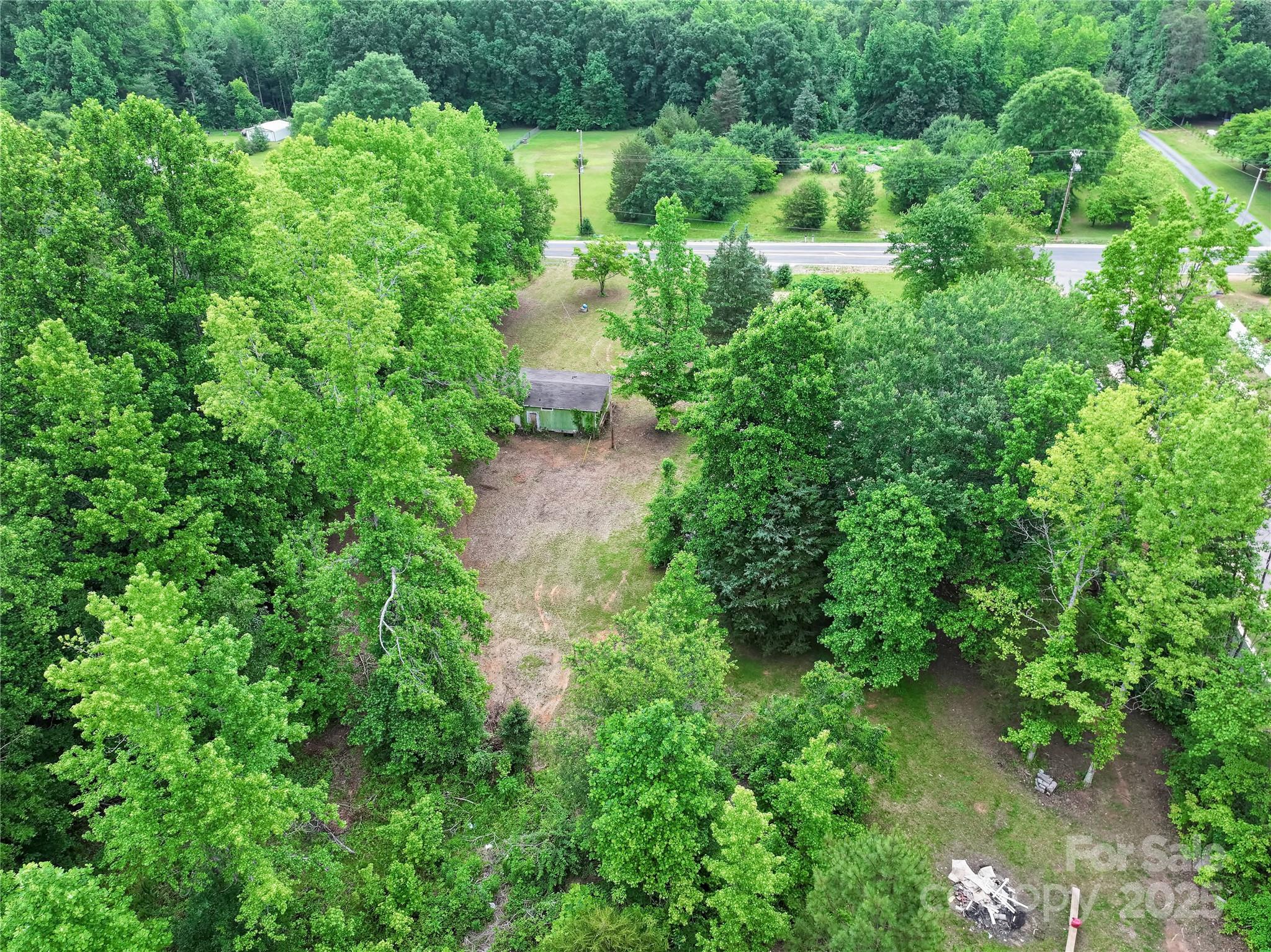 1317 Requa Road Cherryville, NC 28021 - Photo 12 of 14 a view of a garden with large trees