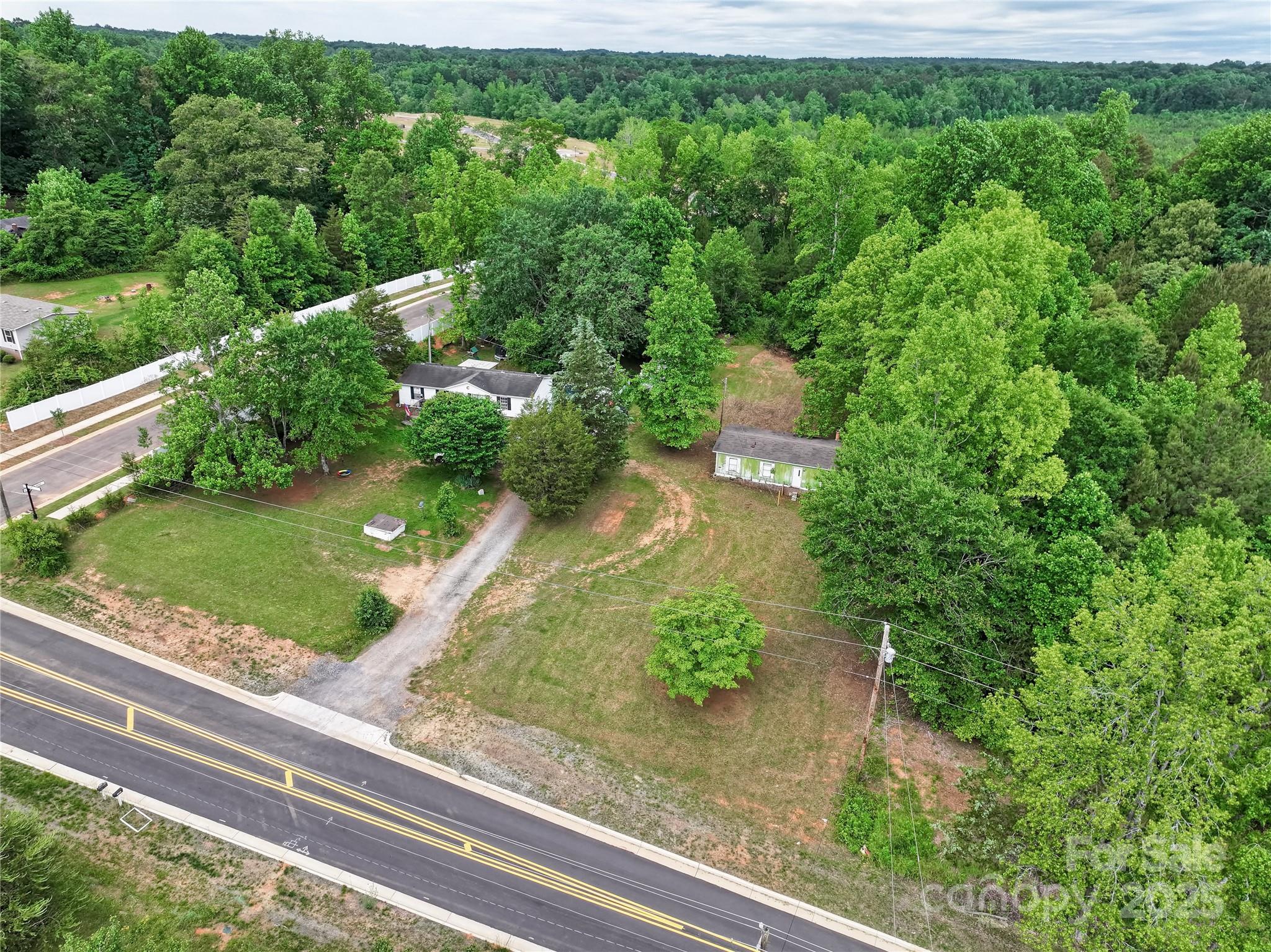 1317 Requa Road Cherryville, NC 28021 - Photo 2 of 14 a view of a garden from a window
