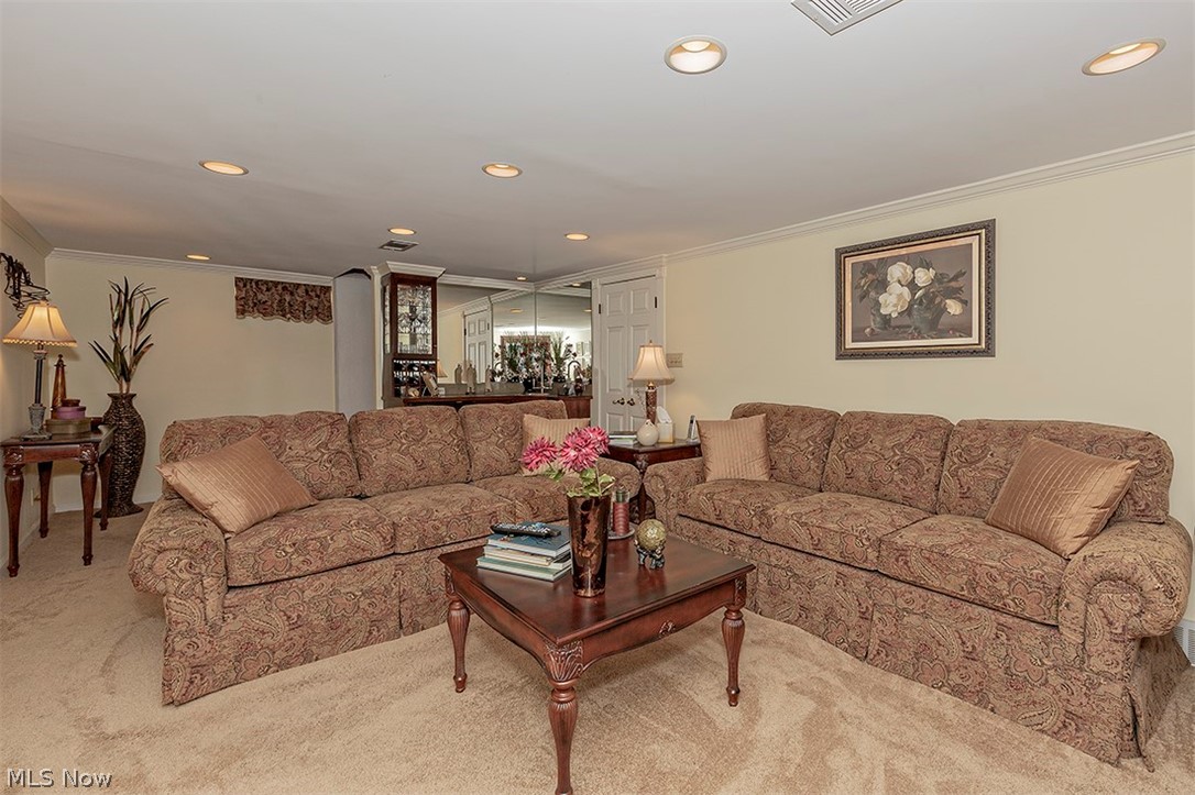 2415 Fenwick Road University Heights, OH 44118 - Photo 23 of 35 Fabulous, custom finished lower level "recreation" room!