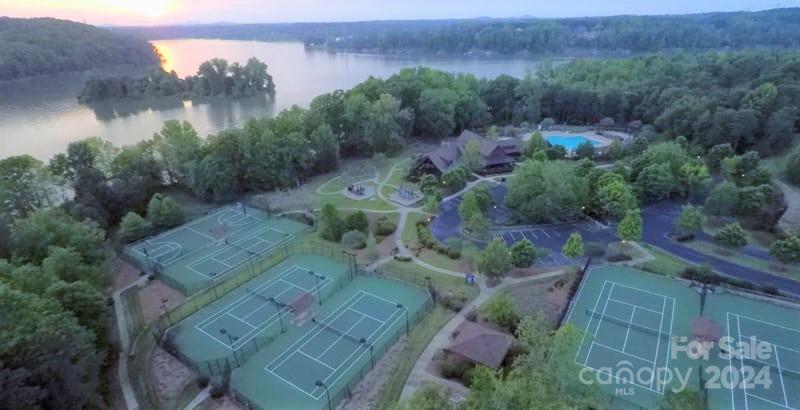 10601 Wildlife Road Charlotte, NC 28278 - Photo 27 of 31 an aerial view of a house with outdoor space and a yard