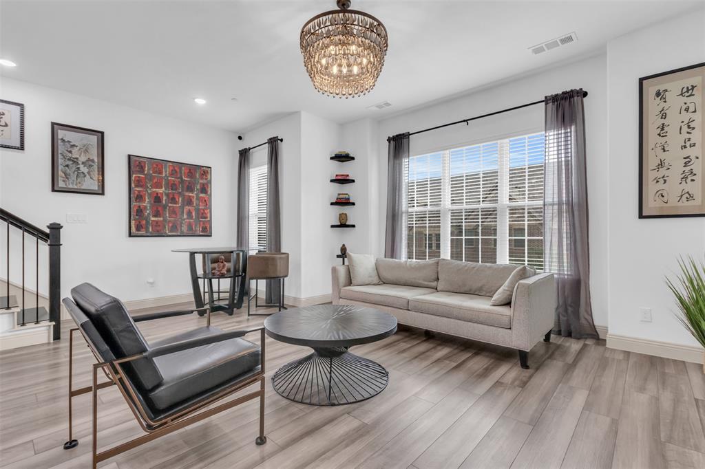 4153 Shavano Drive Frisco, TX 75034 - Photo 15 of 35 a living room with furniture and a large window