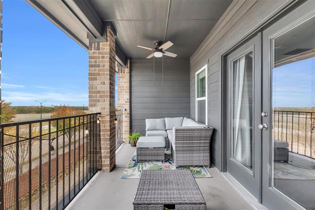 4153 Shavano Drive Frisco, TX 75034 - Photo 30 of 35 a view of a balcony with furniture