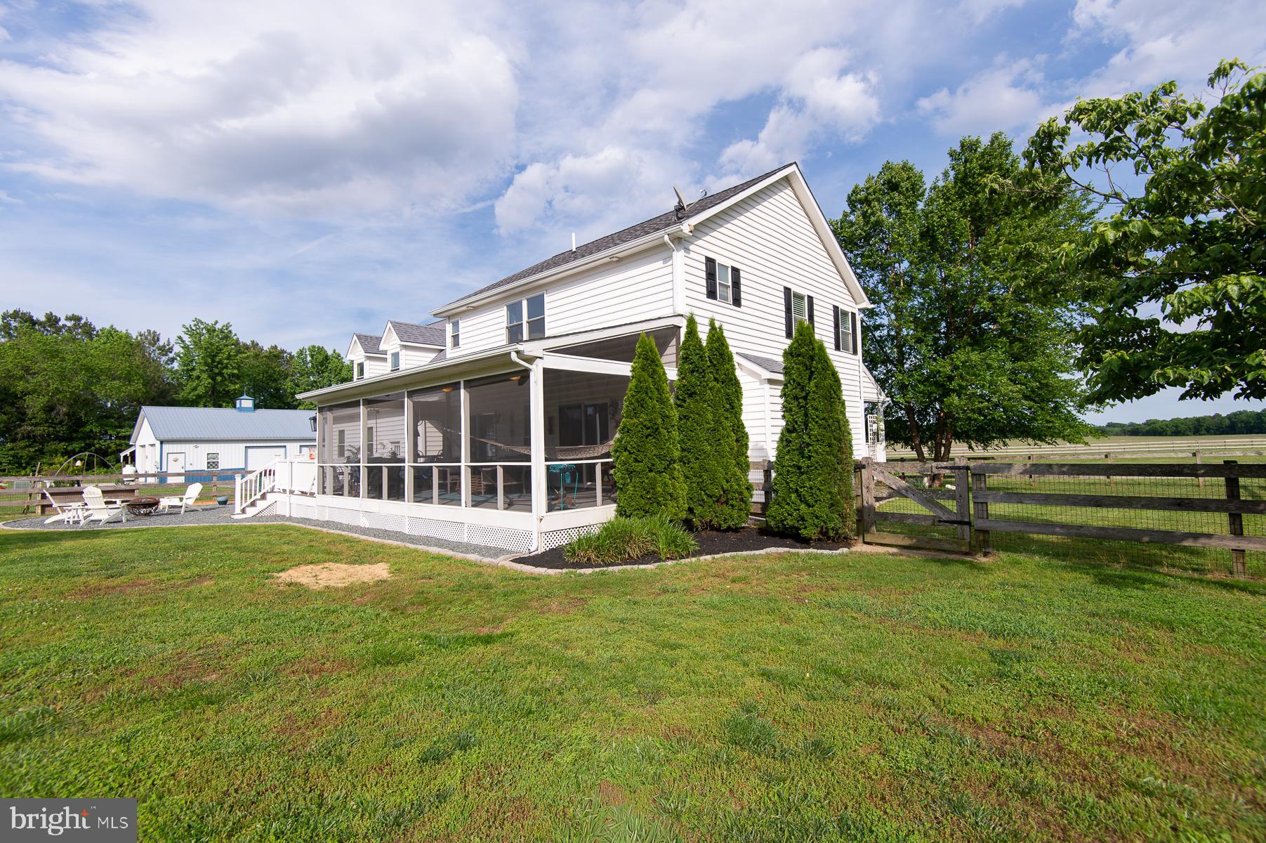 12136 Holly Road Ridgely, MD 21660 - Photo 71 of 136 a view of a house with a big yard