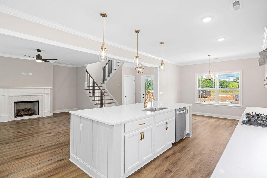 9828 Mayfly Road, Unit 73 Ooltewah, TN 37363 - Photo 17 of 37 Hudson-floor-plan-kitchen-island