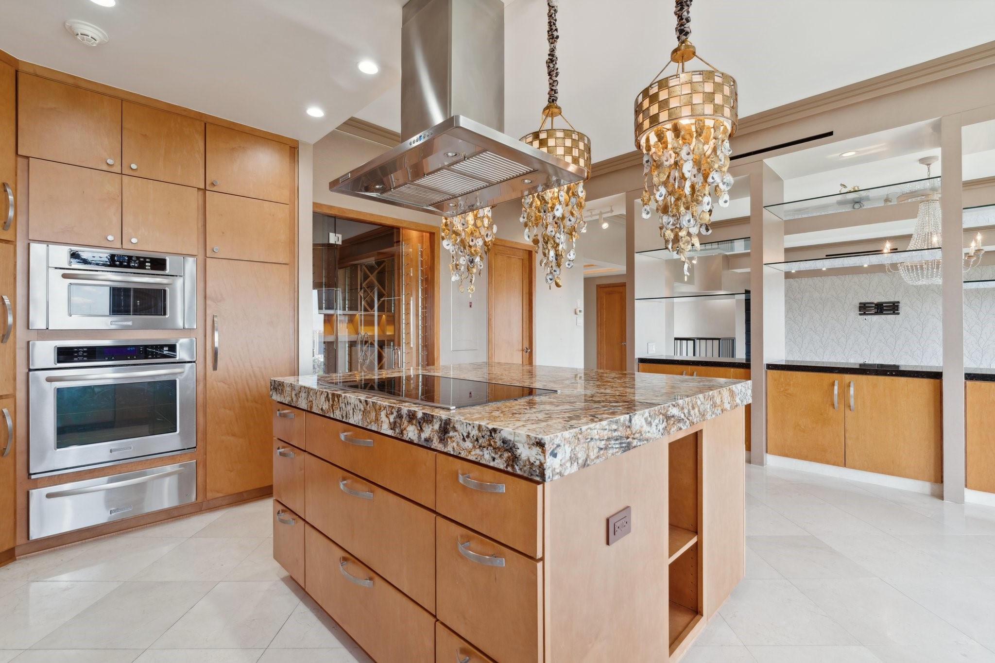 2001 Holcombe Boulevard, Unit PH4 Houston, TX 77030 - Photo 4 of 46 a kitchen with stainless steel appliances granite countertop a stove and a refrigerator