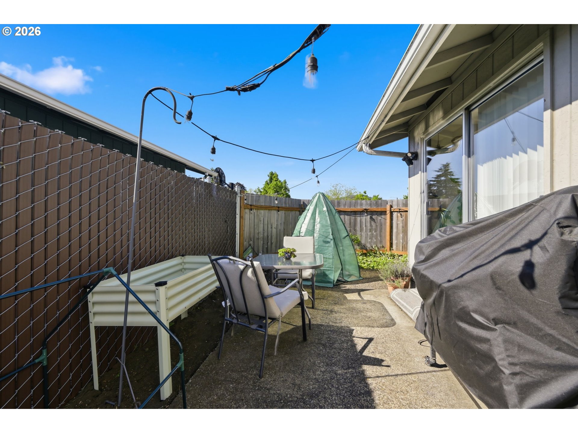 2018 Debra Drive Springfield, OR 97477 - Photo 22 of 42 a view of a backyard with furniture and outdoor space