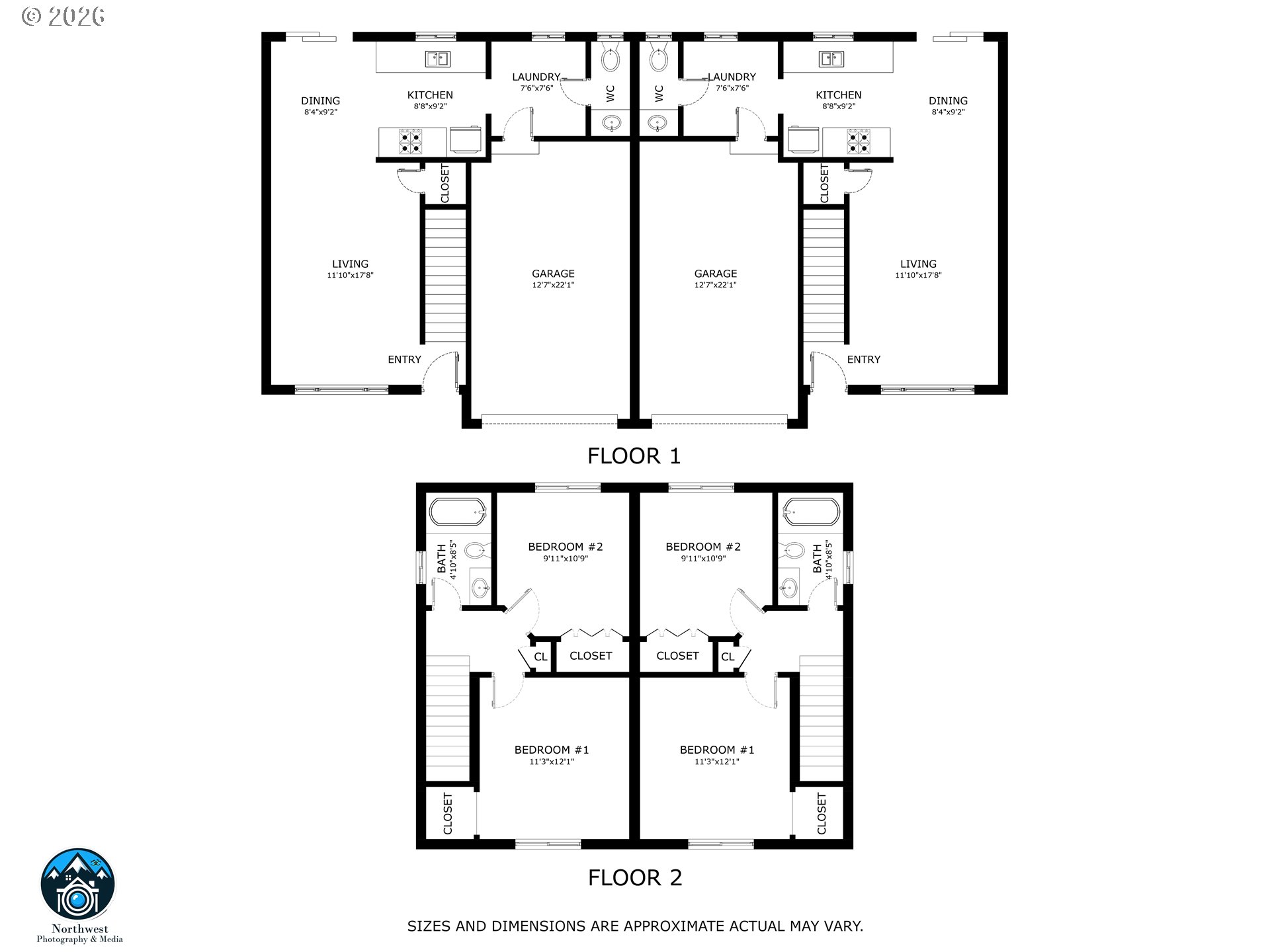 2018 Debra Drive Springfield, OR 97477 - Photo 42 of 42 a picture of floor plan