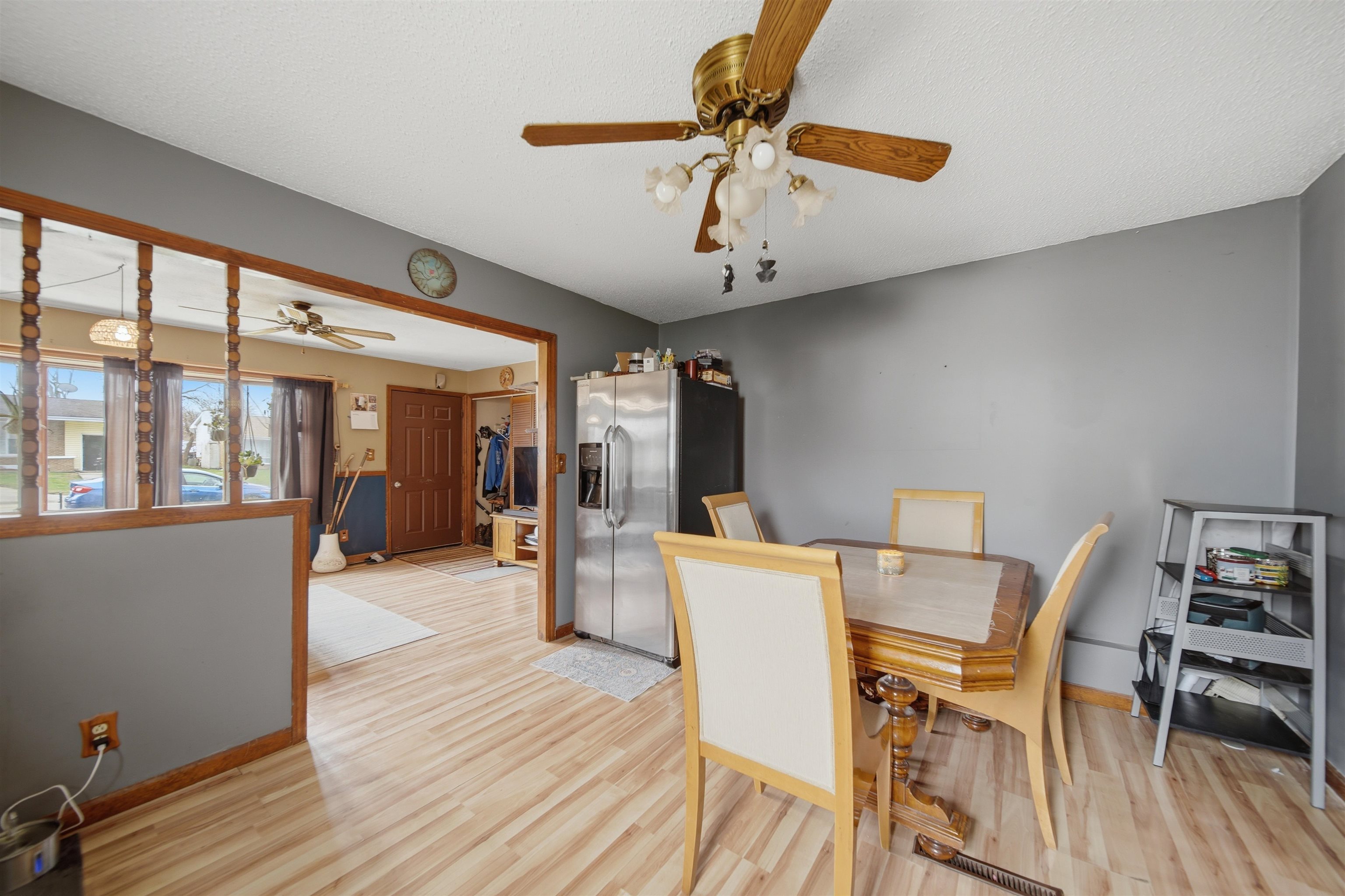 2008 East 6th Street Sterling, IL 61081 - Photo 7 of 16 a view of a dining room with furniture window and wooden floor