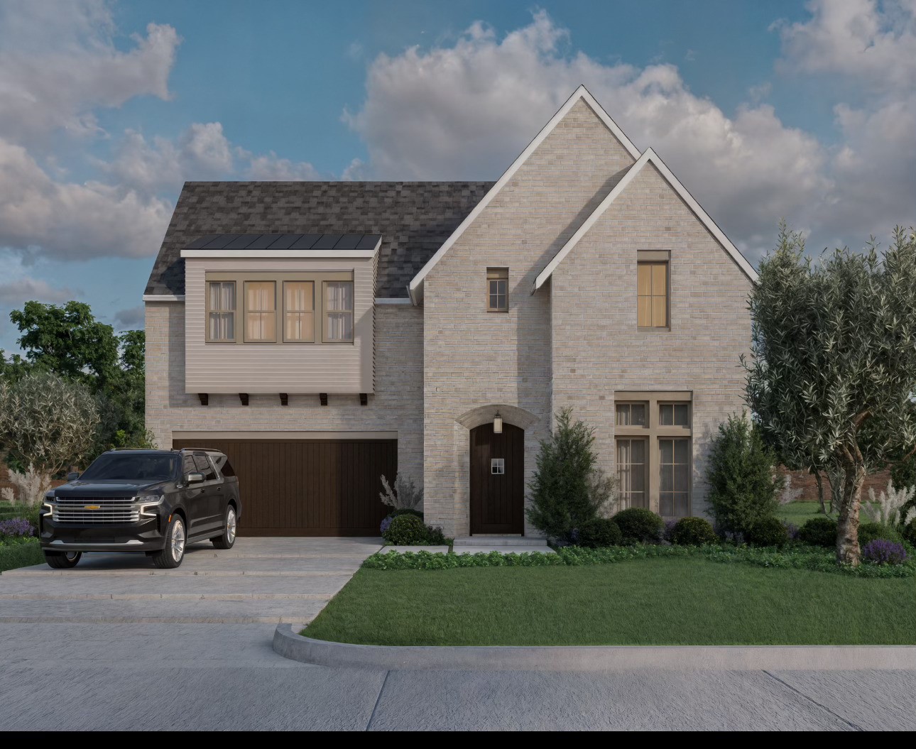 1614 Cheshire Lane Houston, TX 77018 - Photo 1 of 1 a front view of a house with a garden