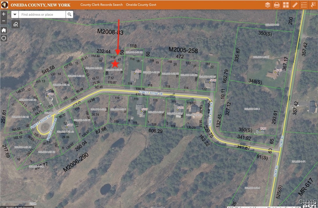 Lot 17 Forest Ridge Drive Rome, NY 13440 - Photo 4 of 6 Oneida County Clerk Records Search Lot 17