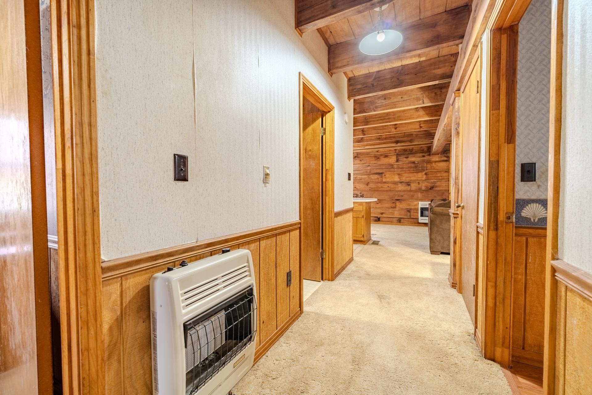 165 Cr 321 Road Iuka, MS 38852 - Photo 15 of 40 a view of a hallway with wooden floor and staircase