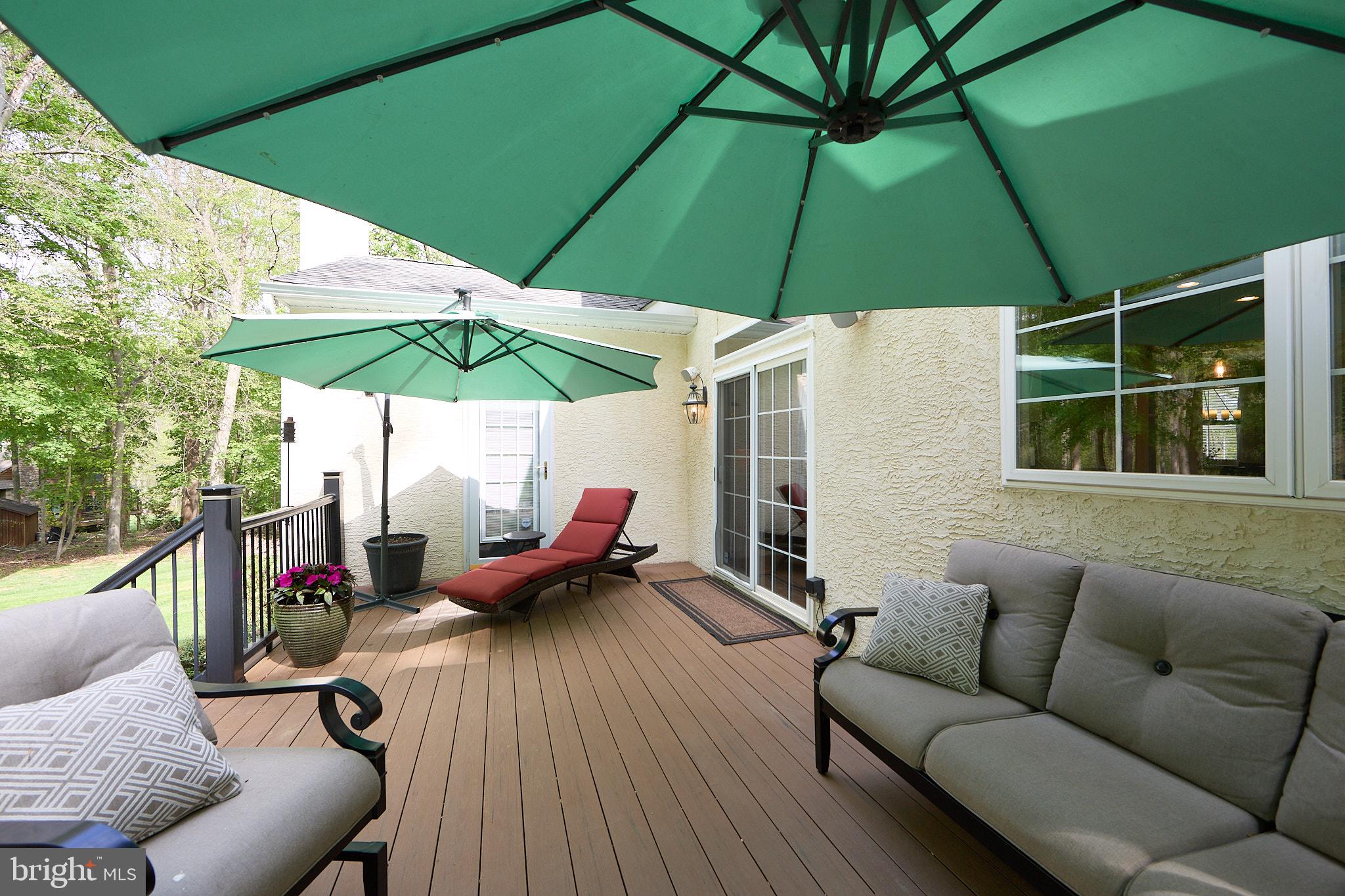 661 St Matthews Road Chester Springs, PA 19425 - Photo 55 of 64 Tranquil patio retreat with shade.