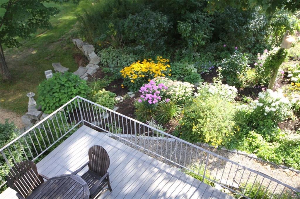 83 Goose Rocks Road Kennebunkport, ME 04046 - Photo 21 of 32 Looking Down at Deck/Gardens