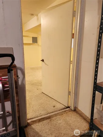 a view of front door