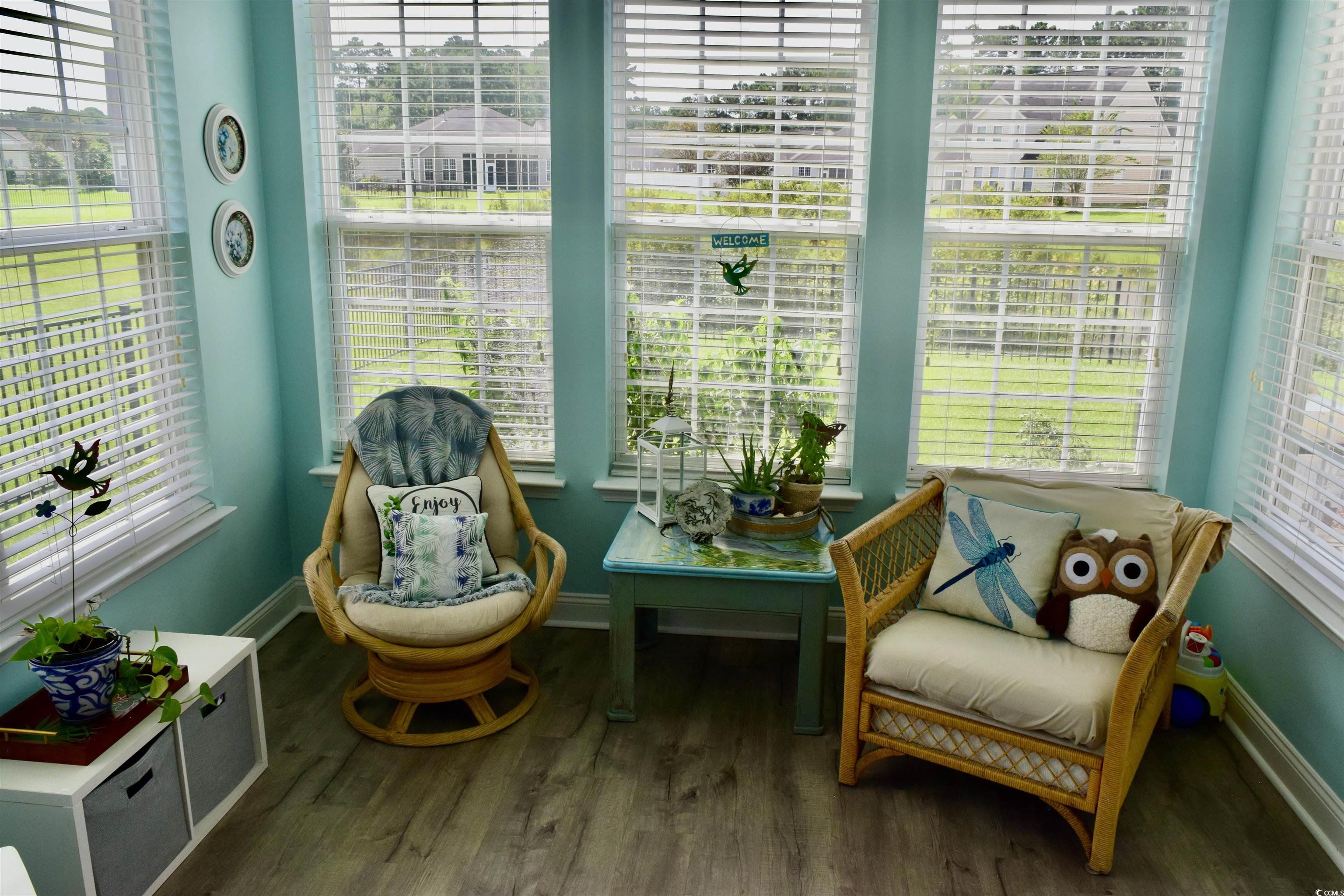 324 Oak Haven Drive Murrells Inlet, SC 29576 - Photo 17 of 38 Carolina Room with beautiful water view.