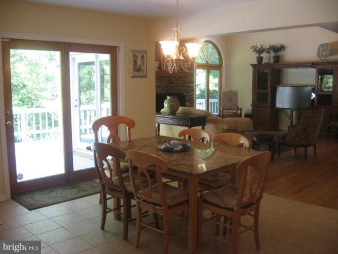 1110 Timber Trail Road Towson, MD 21286 - Photo 20 of 29 Kitchen breakfast area opens to great room & deck