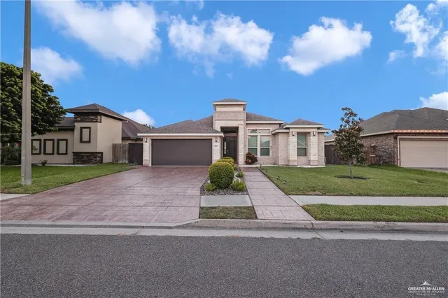 front view of house with a yard