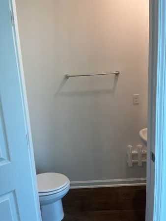 a bathroom with a sink and toilet