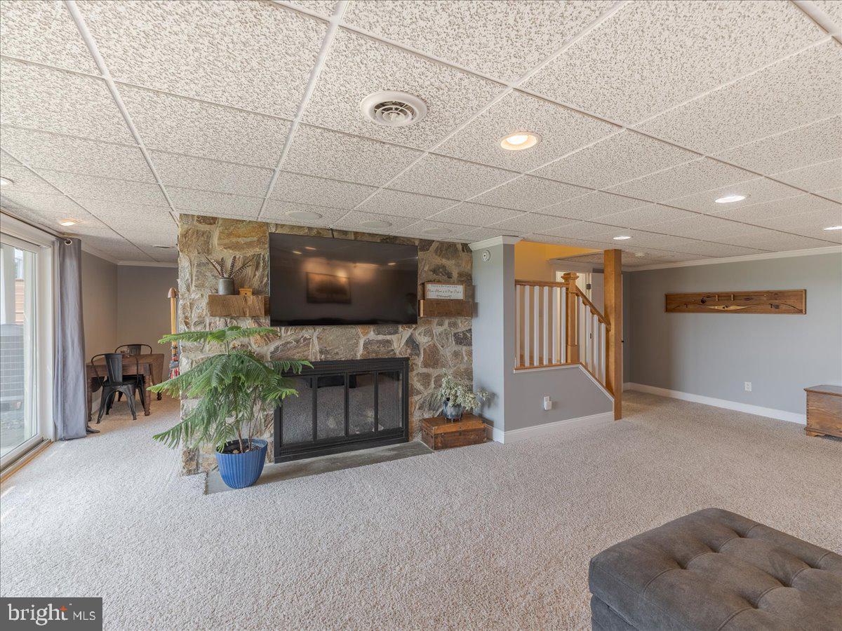 102 Upper Valley Road Christiana, PA 17509 - Photo 43 of 75 a livingroom with furniture and a flat screen tv