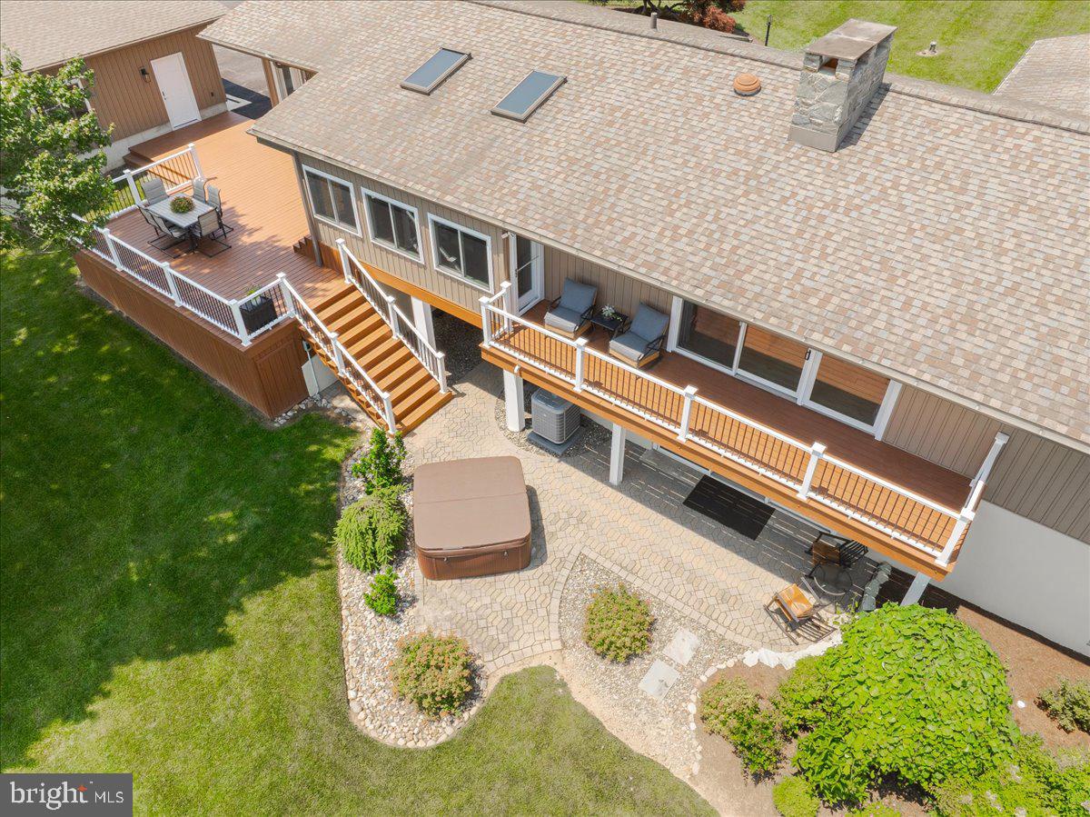 102 Upper Valley Road Christiana, PA 17509 - Photo 63 of 75 an aerial view of a house with backyard