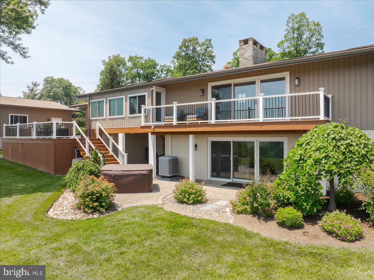 102 Upper Valley Road Christiana, PA 17509 - Photo 65 of 75 a front view of a house with a yard and potted plants