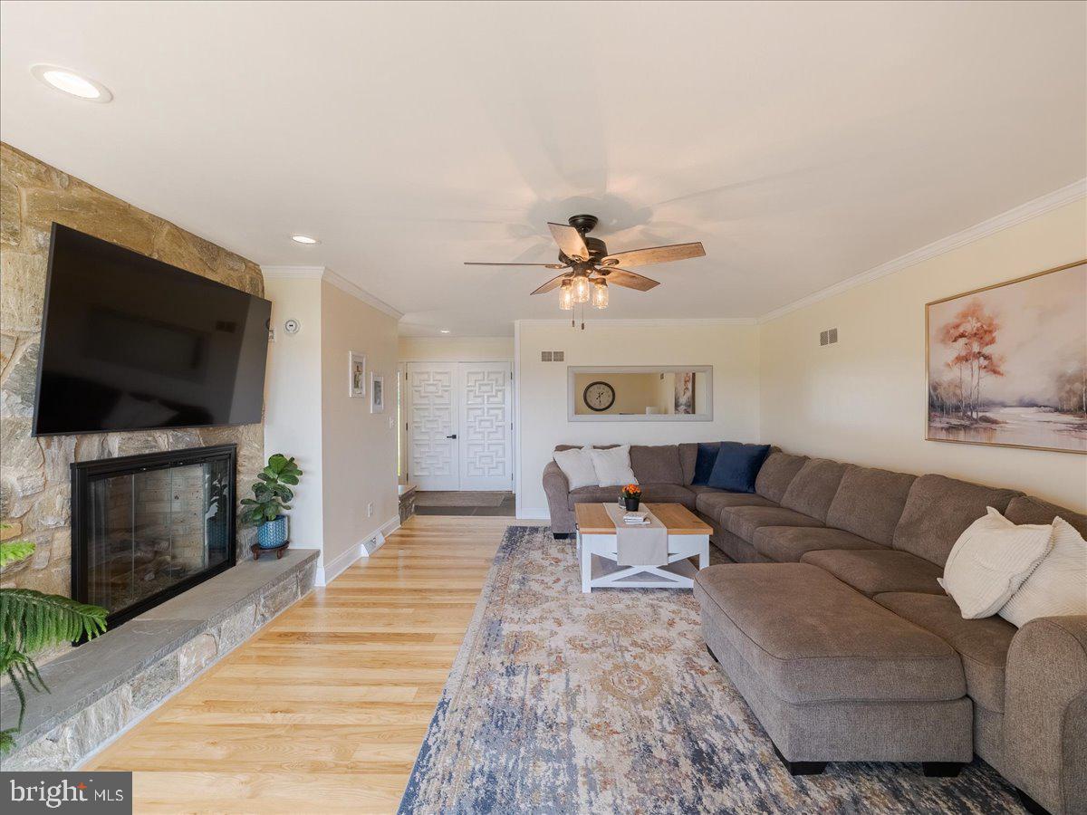 102 Upper Valley Road Christiana, PA 17509 - Photo 10 of 75 a living room with furniture and a flat screen tv