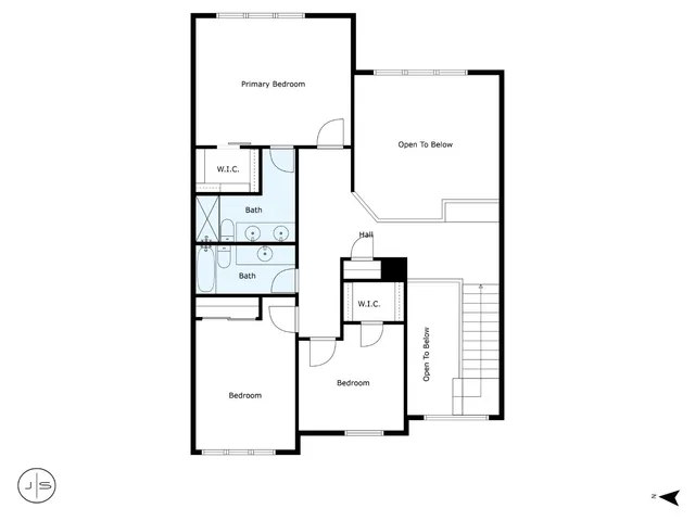 a picture of a bathroom with a shower