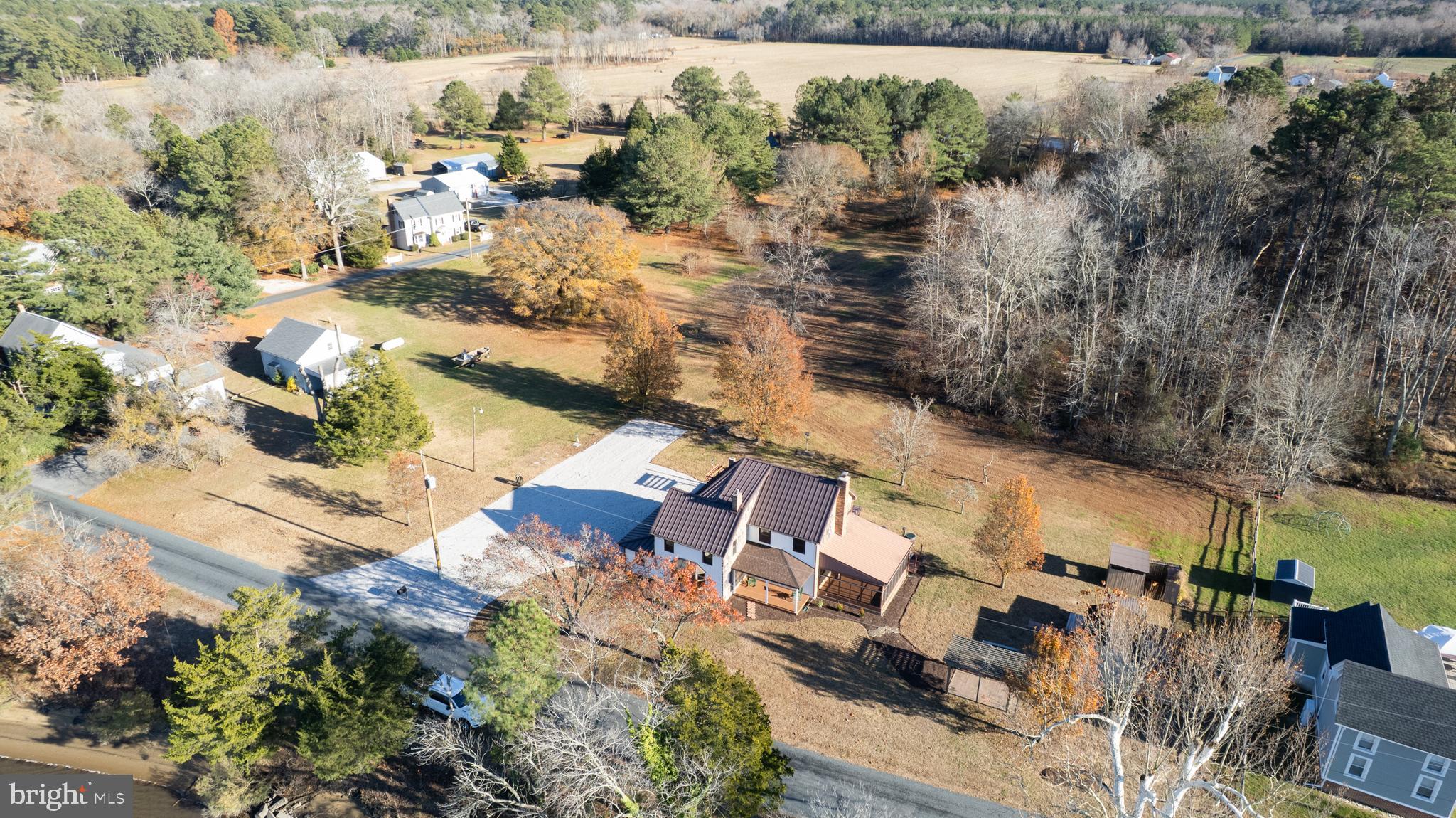 11453 Riverton Road Mardela Springs, MD 21837 - Photo 6 of 71 an aerial view of residential houses with outdoor space