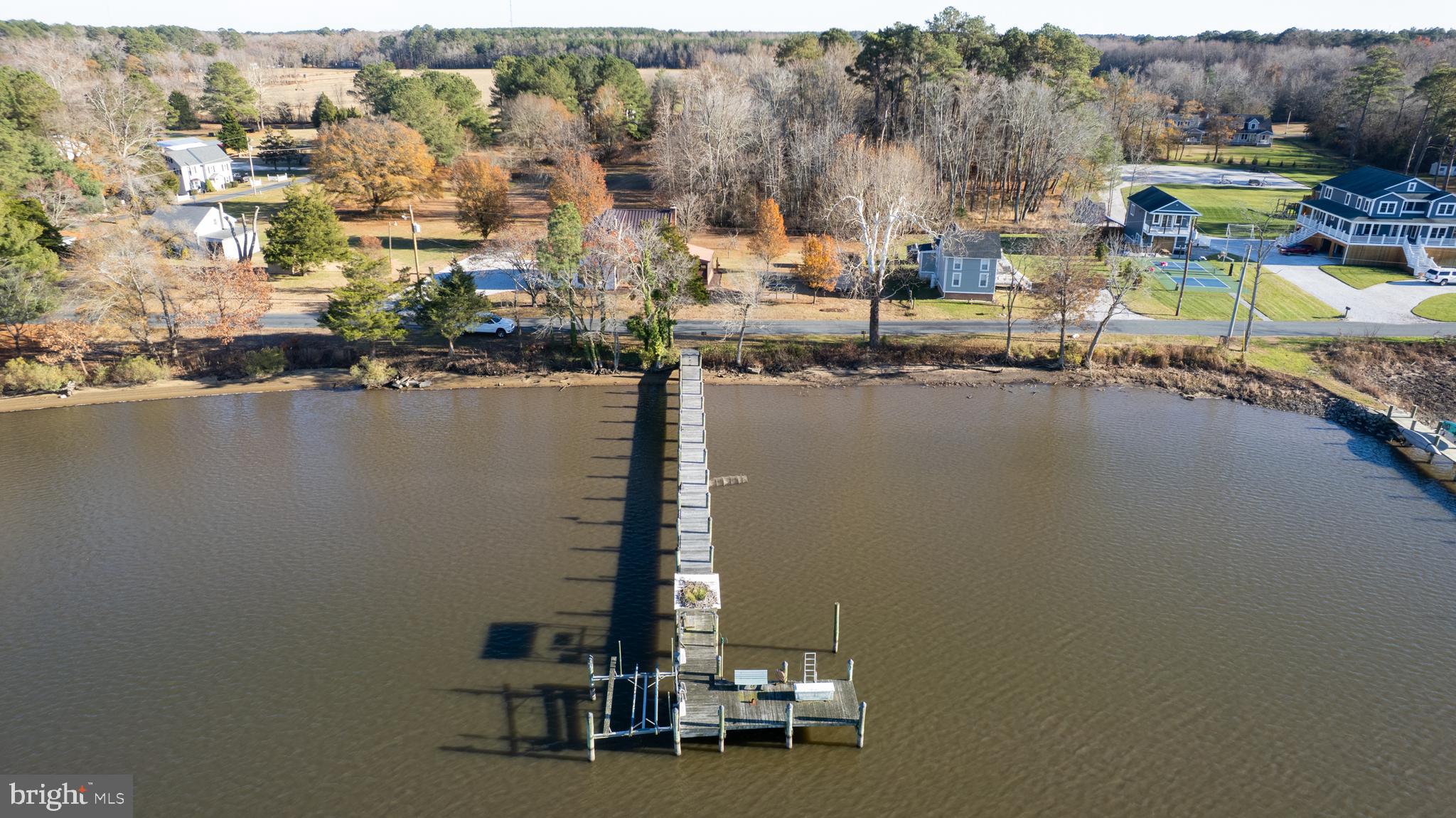 11453 Riverton Road Mardela Springs, MD 21837 - Photo 67 of 71 a view of lake and residential houses with outdoor space