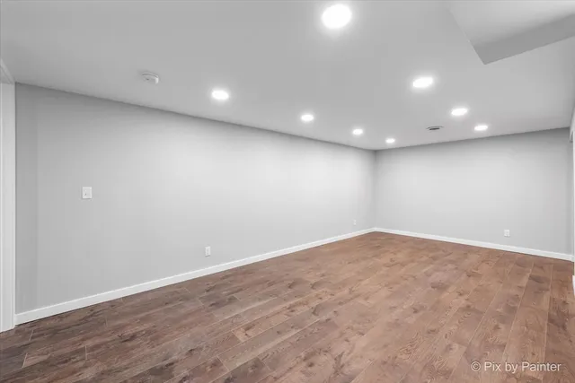 a view of empty room