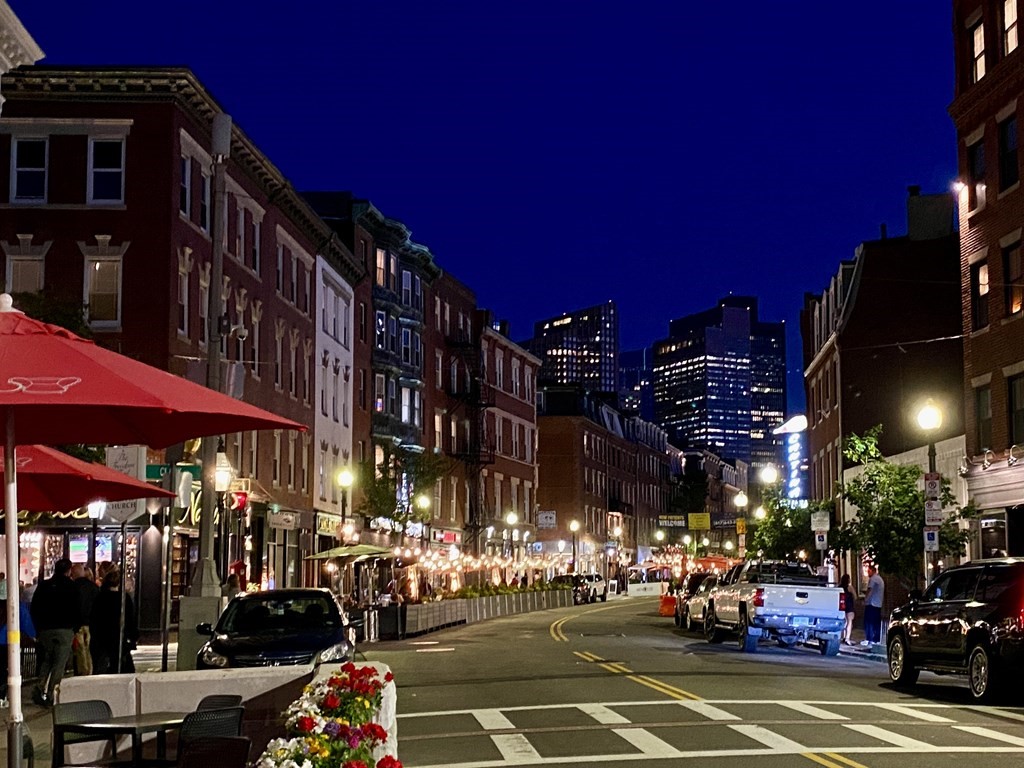 20 Tileston Street, Unit 2H Boston, MA 02113 - Photo 22 of 22 a view of street with lots of cars and trees