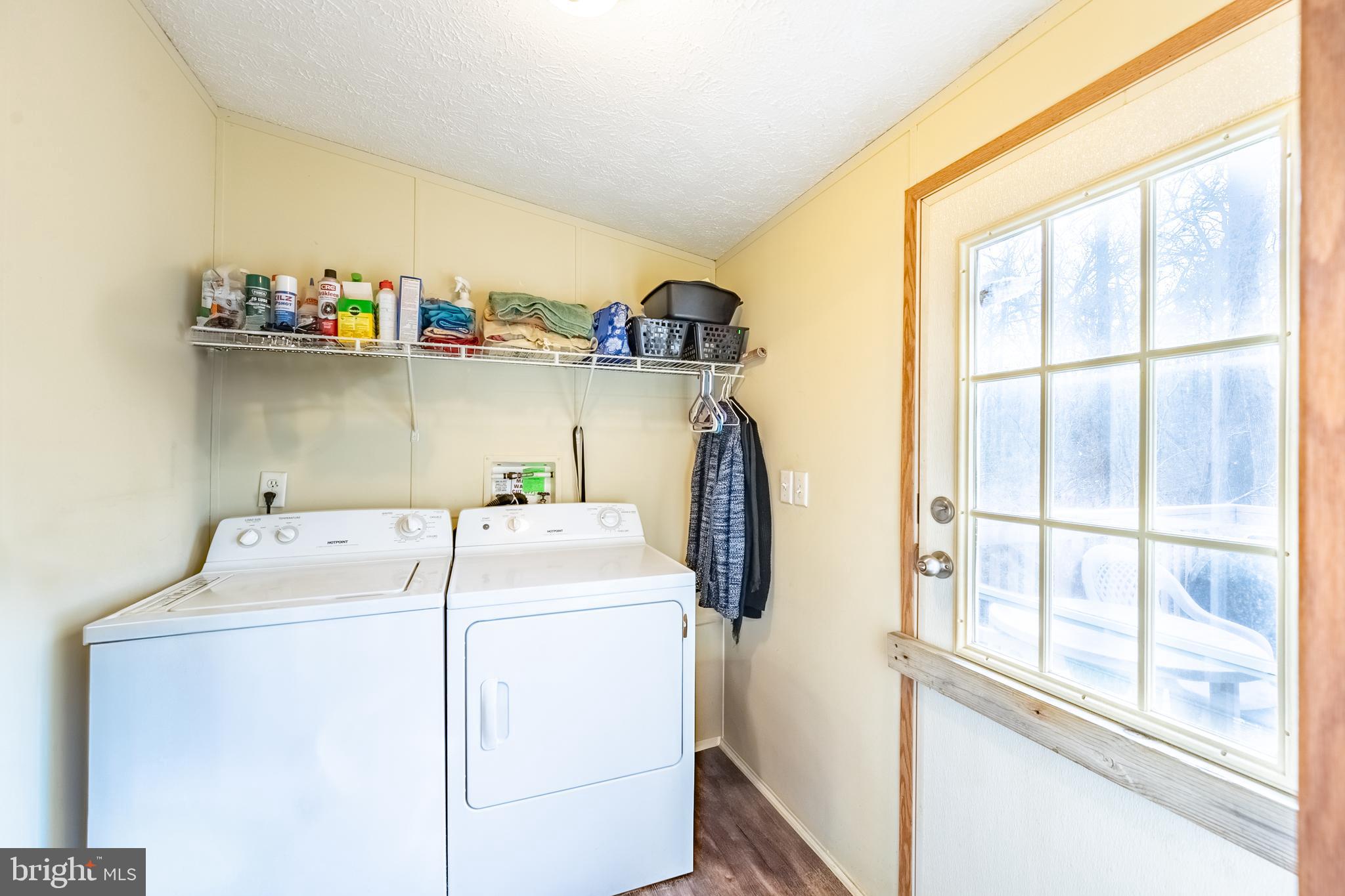 13301 Old Stage Road Bishopville, MD 21813 - Photo 35 of 43 a utility room with dryer and washer