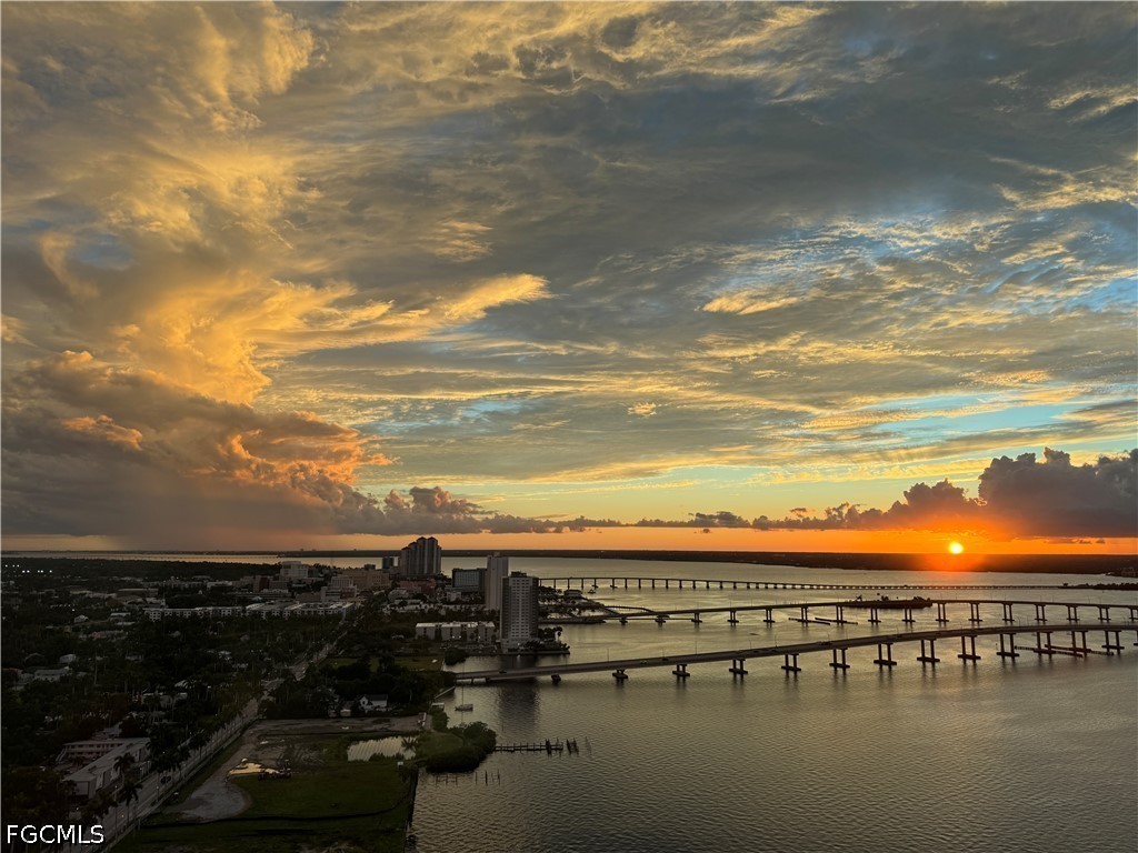 2743 First Street, Unit 2703 Fort Myers, FL 33916 - Photo 38 of 50 a view of city and lake