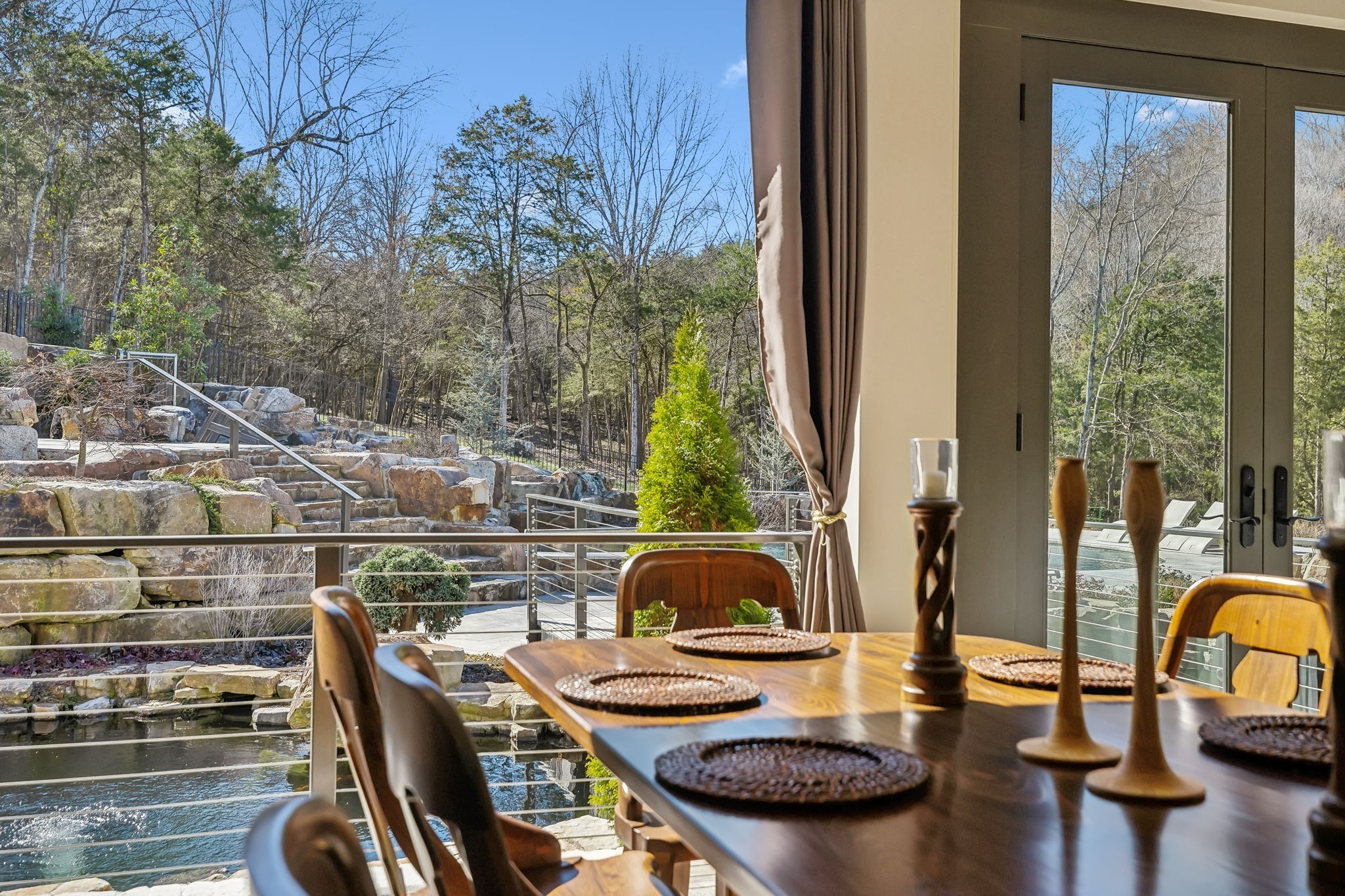 3235 Kinnard Springs Road Franklin, TN 37064 - Photo 59 of 97 a view of a dining room with furniture window and outside view