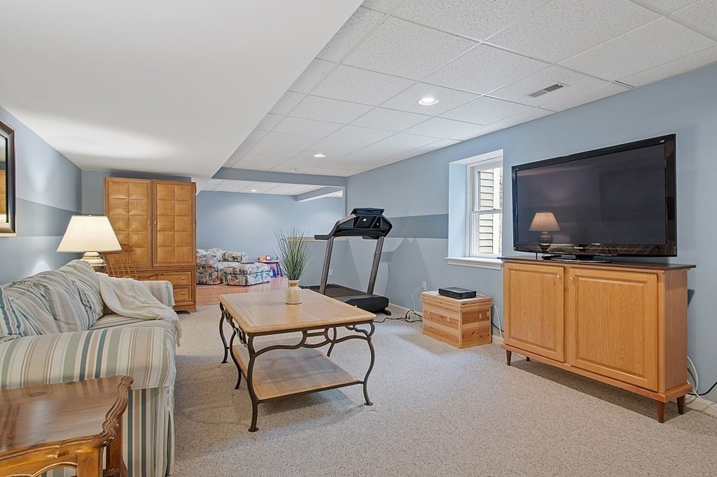 195 Lancaster Road North Andover, MA 01845 - Photo 30 of 42 a living room with furniture and a flat screen tv