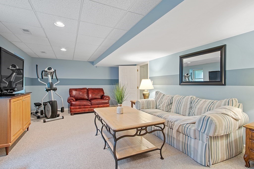 195 Lancaster Road North Andover, MA 01845 - Photo 31 of 42 a living room with furniture and a flat screen tv