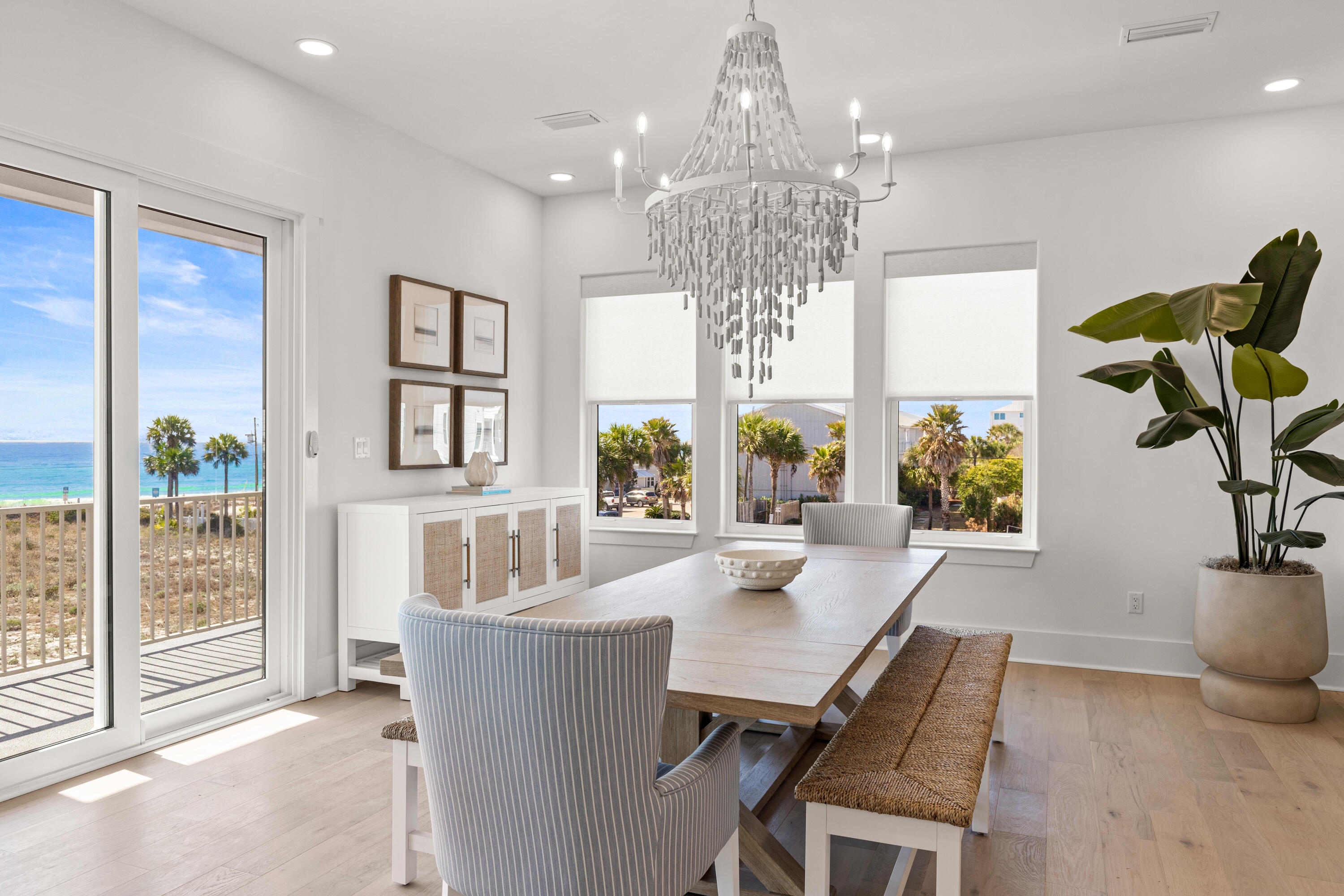 12 Jan Court Inlet Beach, FL 32461 - Photo 13 of 58 a view of a dining room with furniture window and outside view