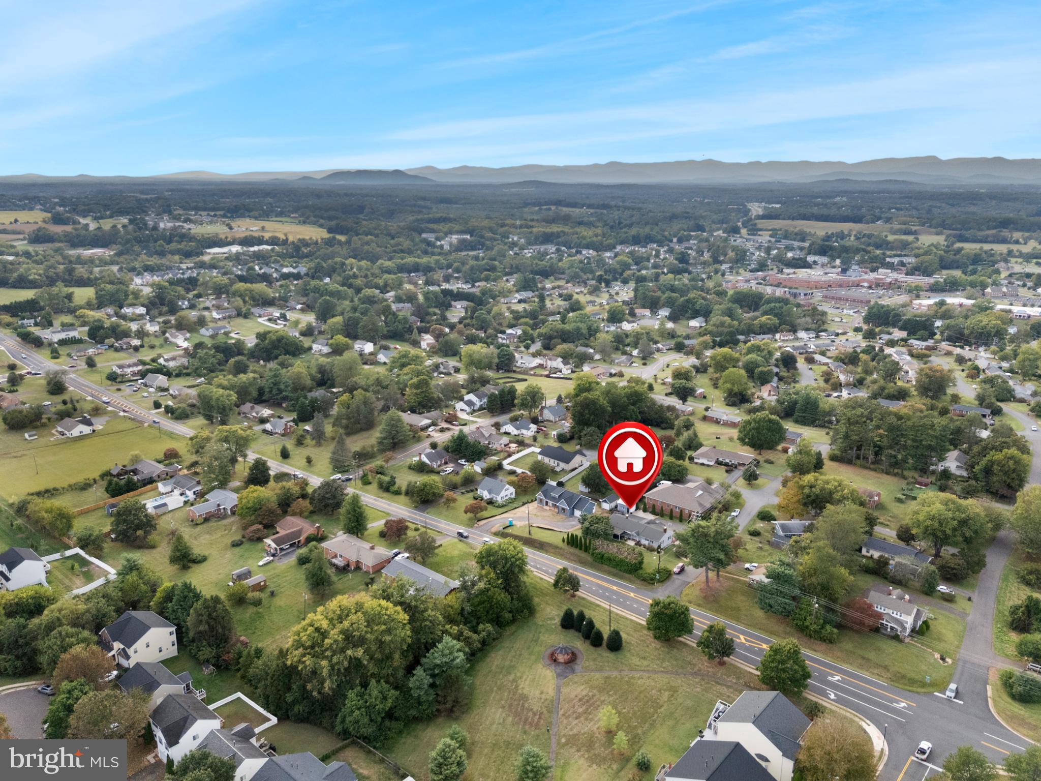 2116 Orange Road Culpeper, VA 22701 - Photo 8 of 27 Scenic aerial view of a charming neighborhood.