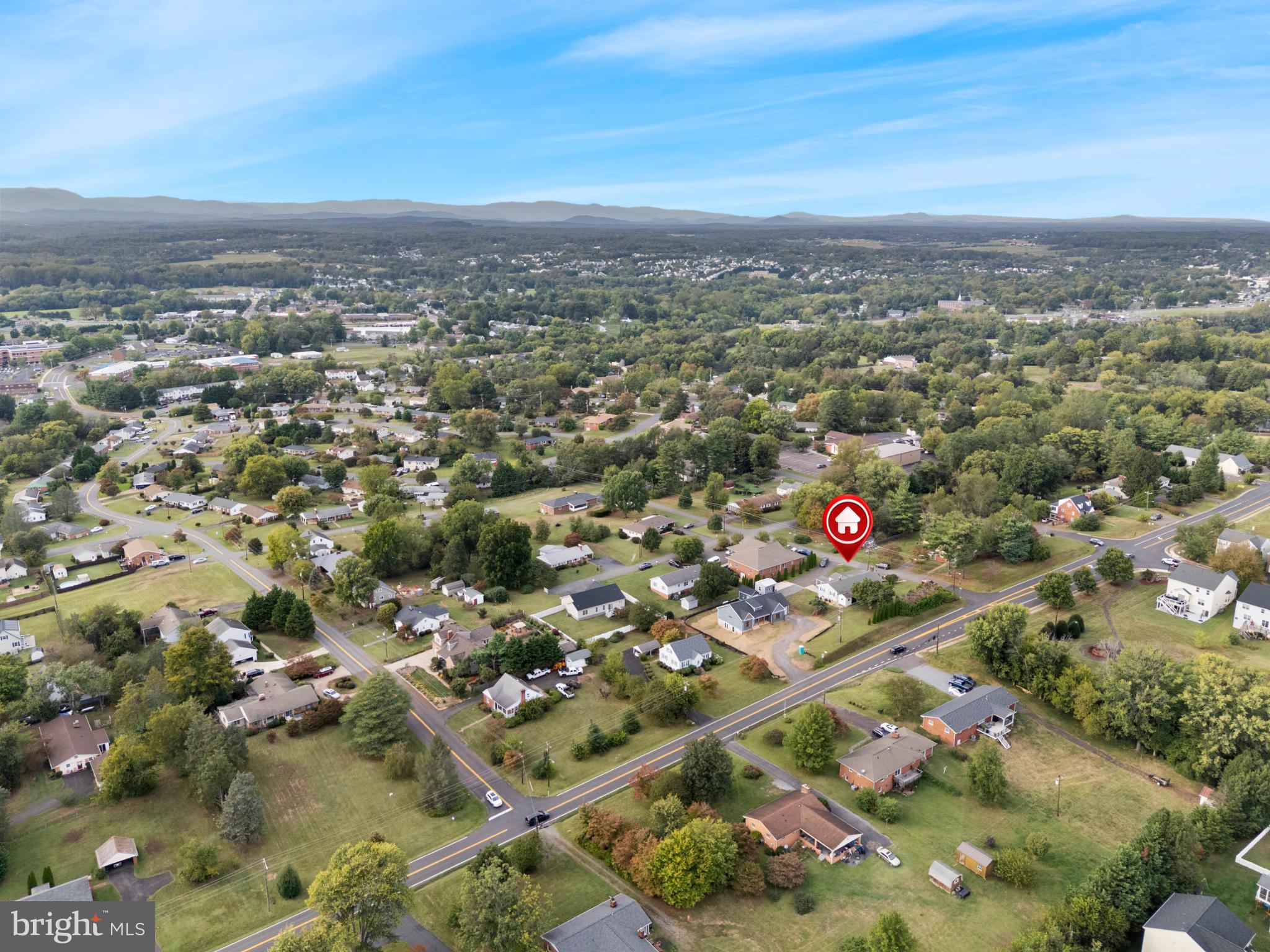 2116 Orange Road Culpeper, VA 22701 - Photo 9 of 27 Scenic aerial view of a suburban neighborhood.