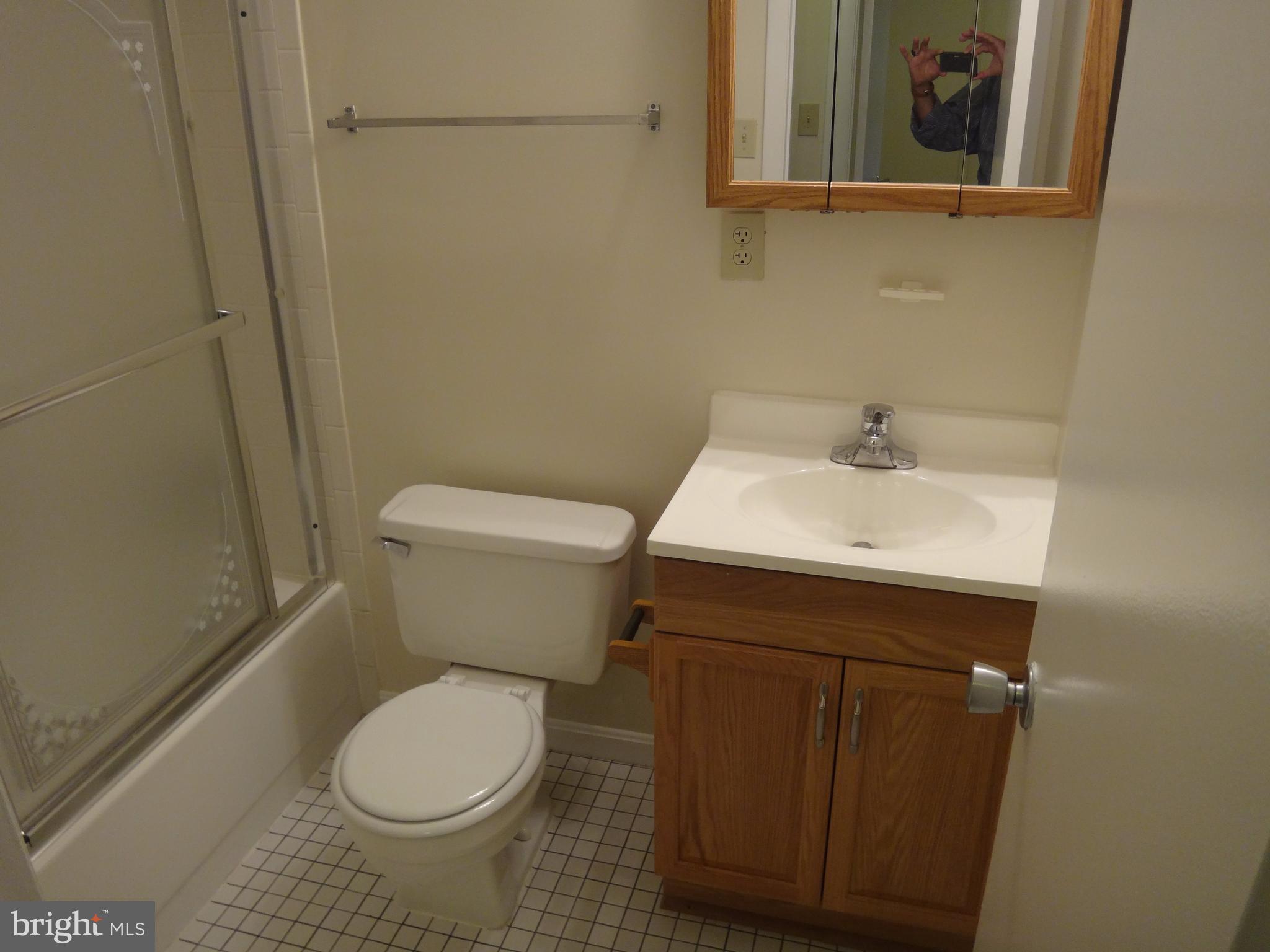6446 Shannon Station Court Springfield, VA 22152 - Photo 9 of 25 a bathroom with a sink and a toilet