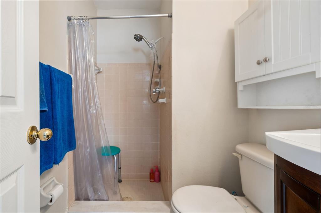 6026 Lilli Way Bradenton, FL 34207 - Photo 17 of 62 a bathroom with a toilet a sink and shower