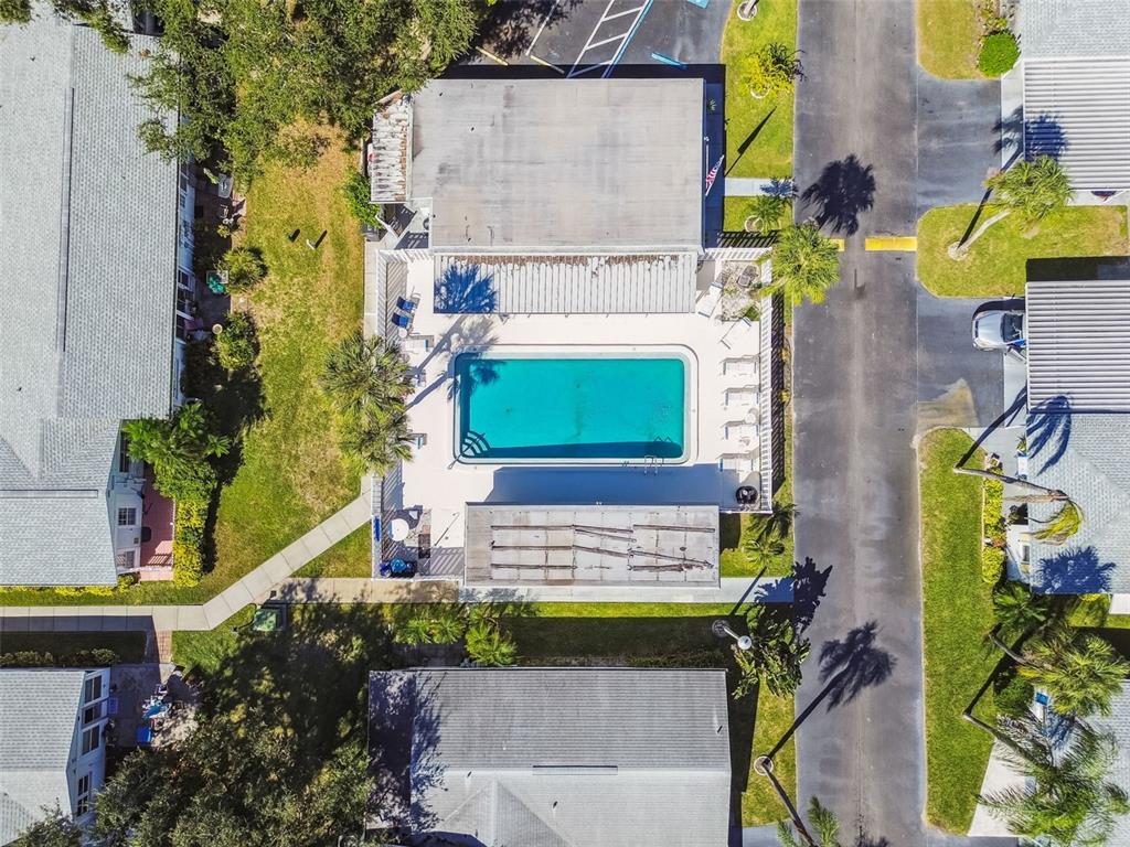 6026 Lilli Way Bradenton, FL 34207 - Photo 41 of 62 an aerial view of a house with a garden and plants