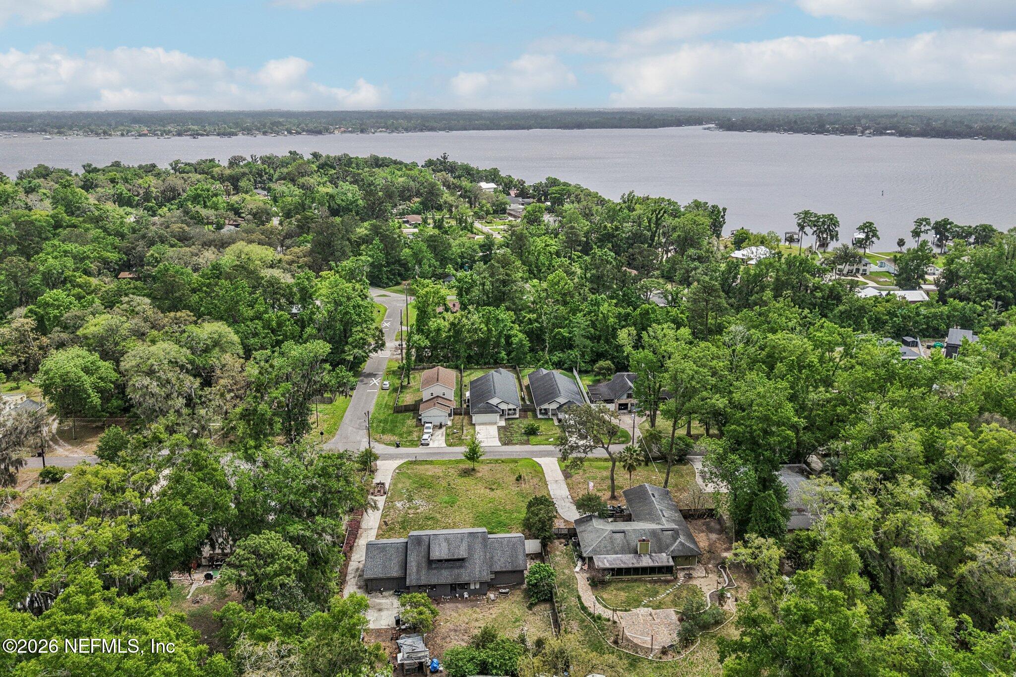 4183 Pine Road Orange Park, FL 32065 - Photo 54 of 62 an aerial view of a house with a garden