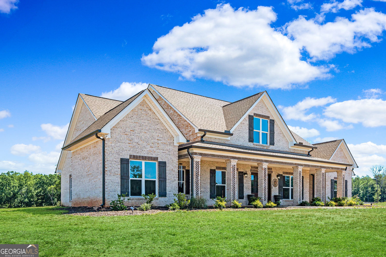 357 Old Driver Road Whitesburg, GA 30185 - Photo 14 of 75 front view of house with a yard