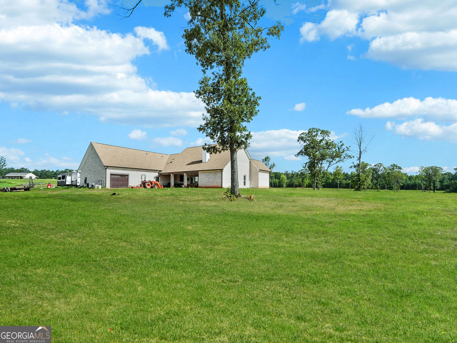 357 Old Driver Road Whitesburg, GA 30185 - Photo 26 of 75 a view of a house with a big yard