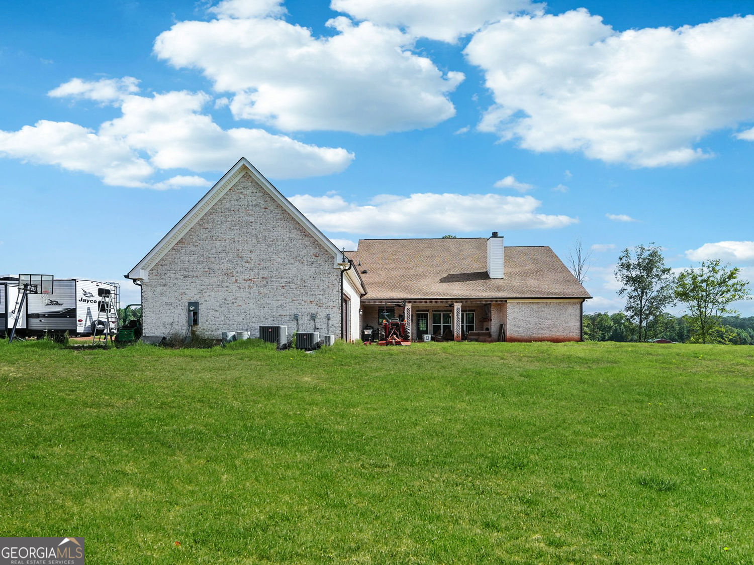 357 Old Driver Road Whitesburg, GA 30185 - Photo 7 of 75 a view of a yard in front of the house