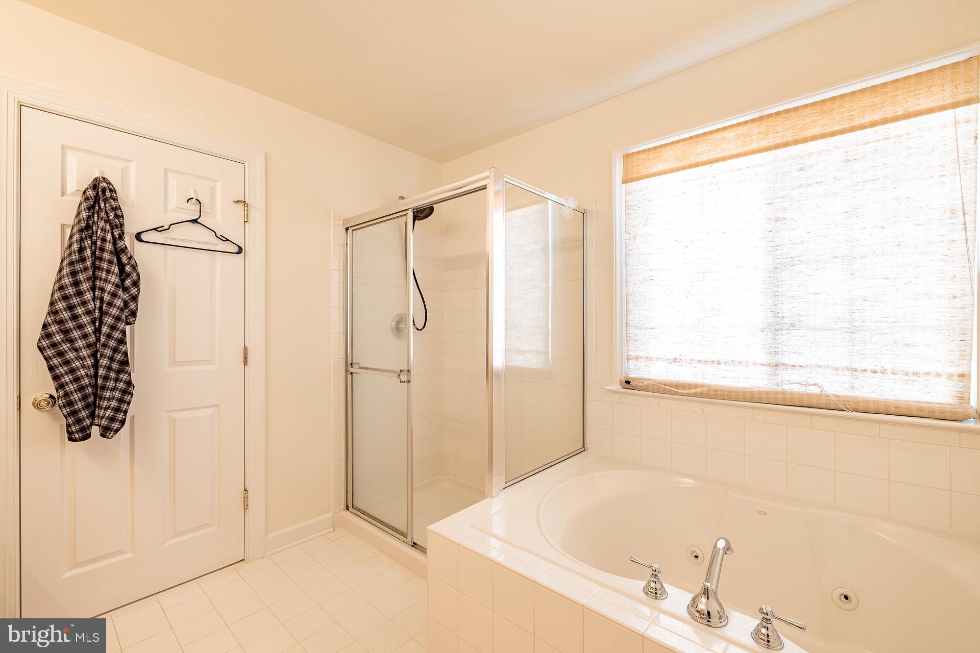 4177 Agency Loop Triangle, VA 22172 - Photo 22 of 40 Primary bath has soaking tub/sep. shower