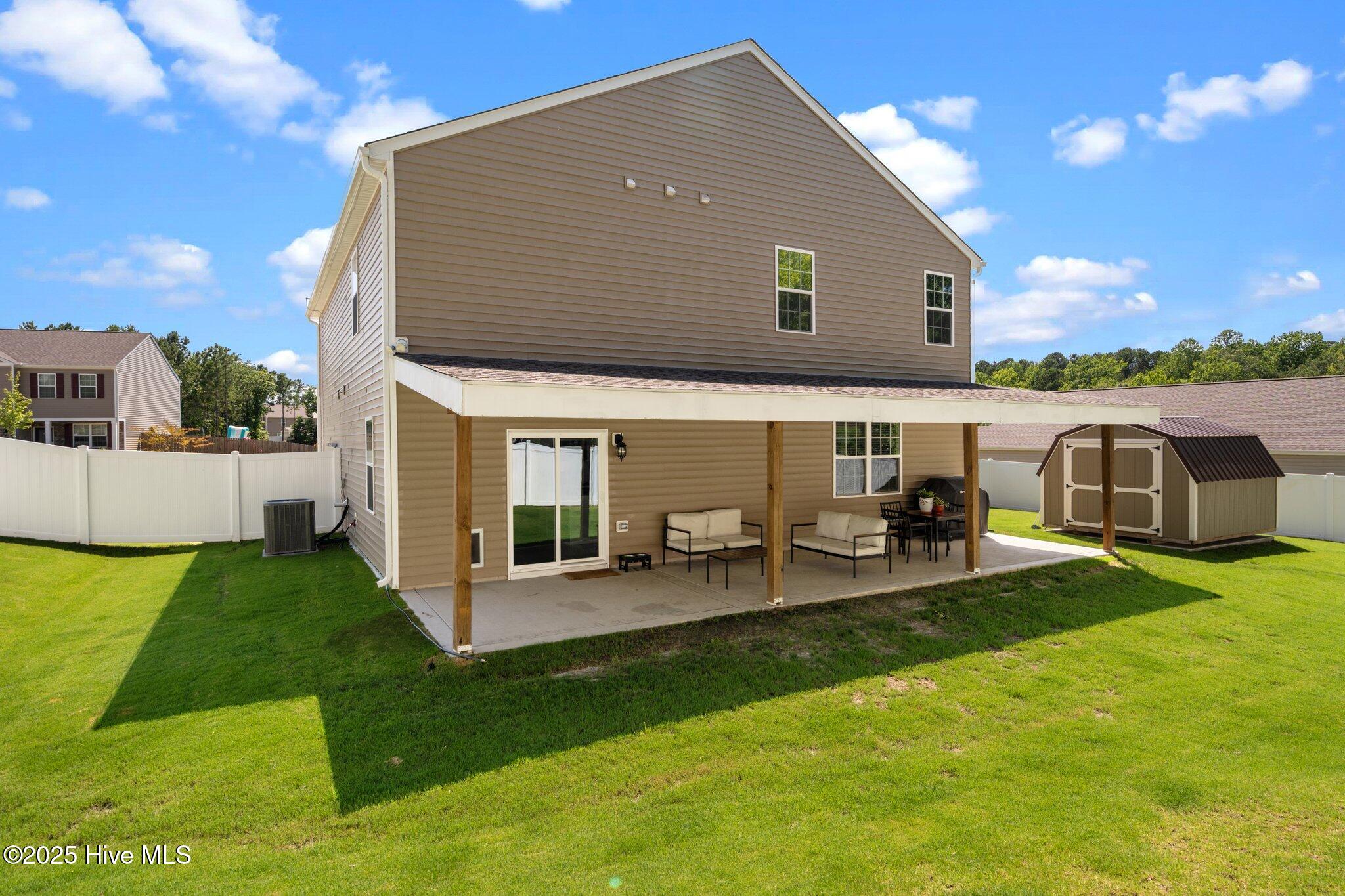 280 Roberts Place Carthage, NC 28327 - Photo 22 of 24 Backyard