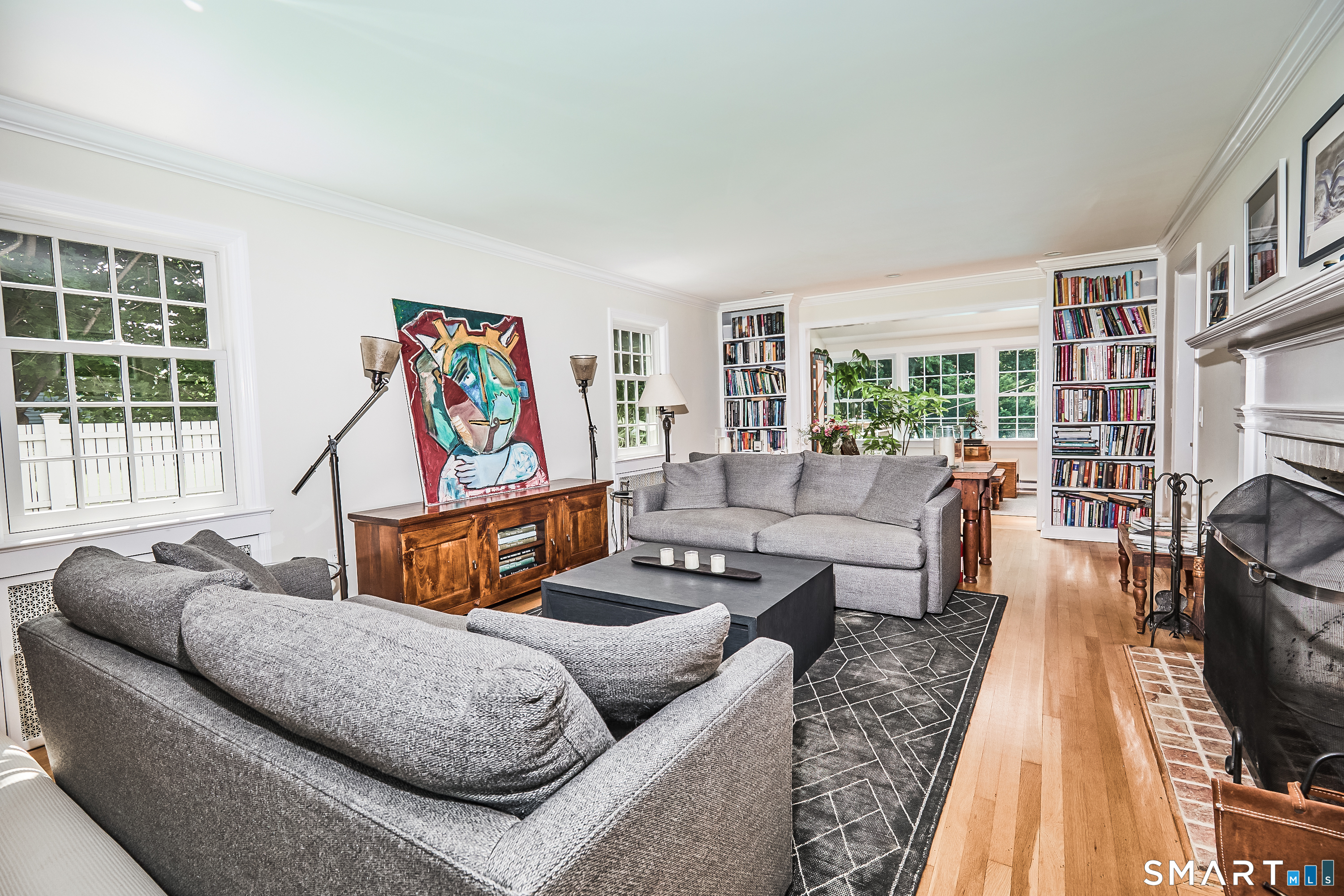 188 Compo Road South Westport, CT 06880 - Photo 18 of 39 a living room with furniture a couch and a large window